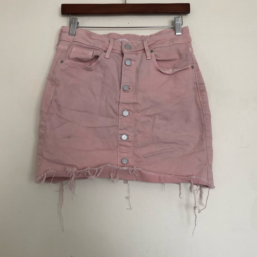 Old Navy button down jean skirt